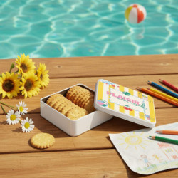 boîte carrée impression merci