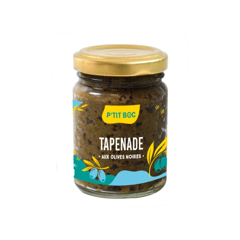 Tapenade noire P'tit boc