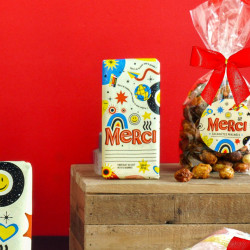 Tablette Merci chocolat lait petits beurres