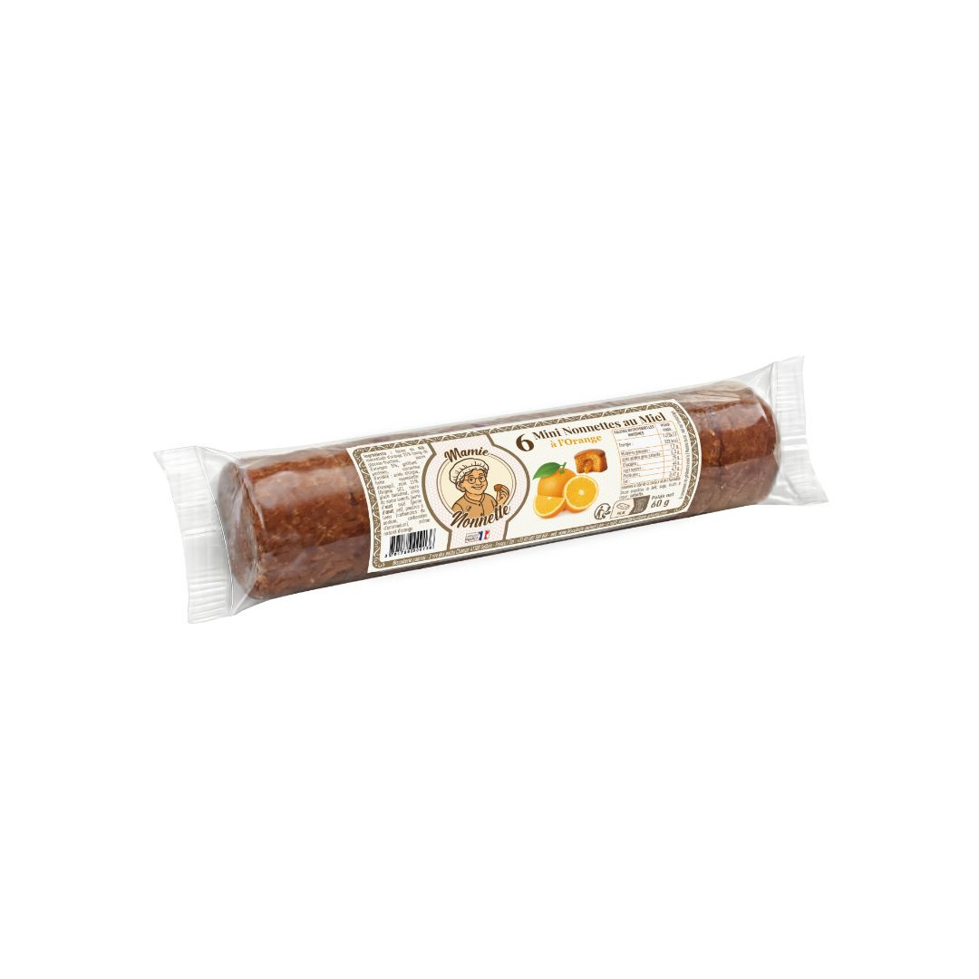 Achat Mini nonnettes au miel fourrées orange en ligne 1 