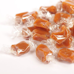 Boite bois Nantes Caramels au beurre salé et à la Fleur de sel de Guérande